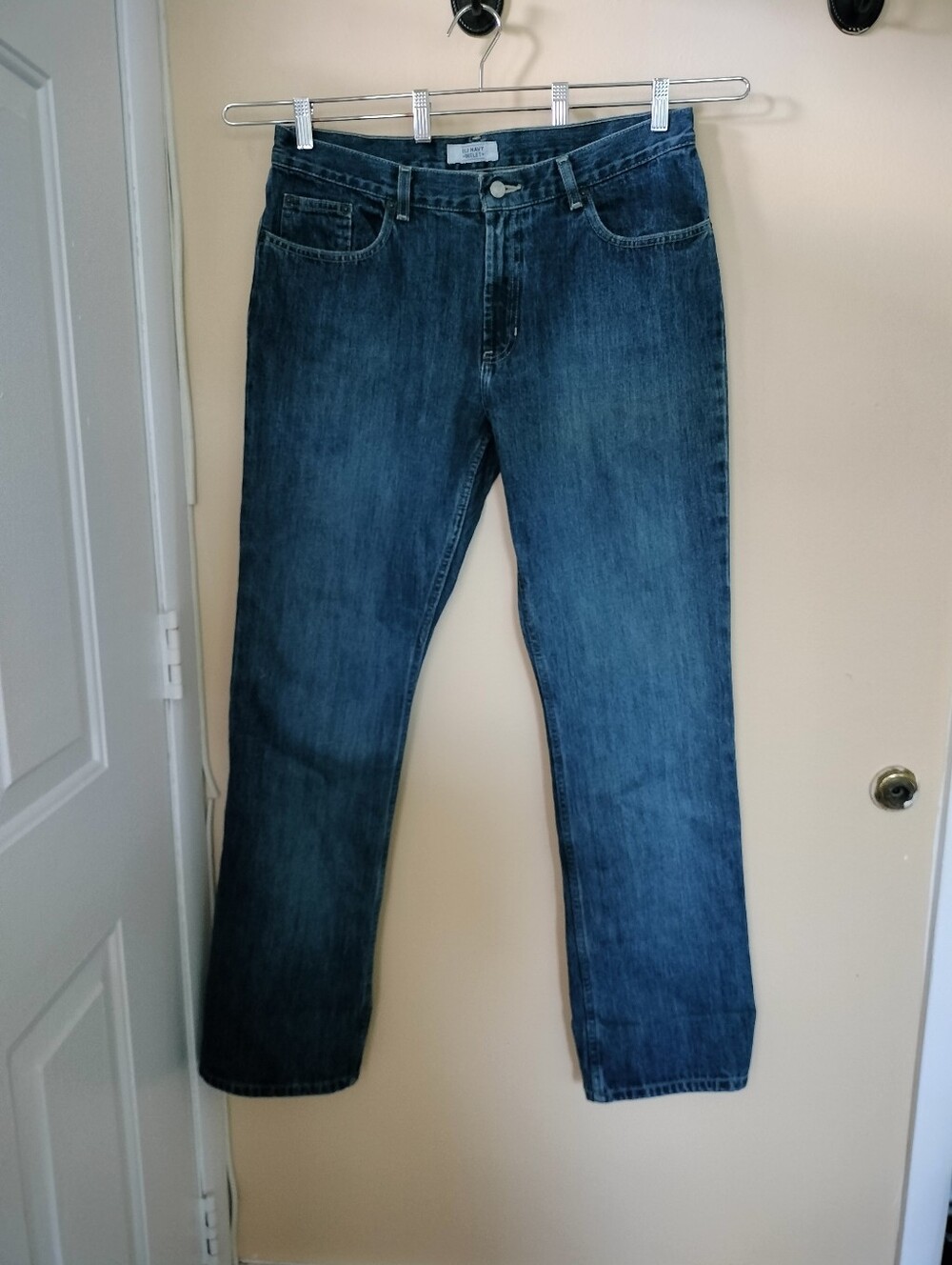 Old Navy Outlet Classic Bootcut Blue Medium Wash Denim Jeans 14 Tall Western